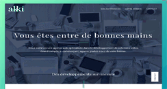 Desktop Screenshot of akki.fr
