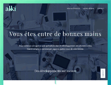 Tablet Screenshot of akki.fr